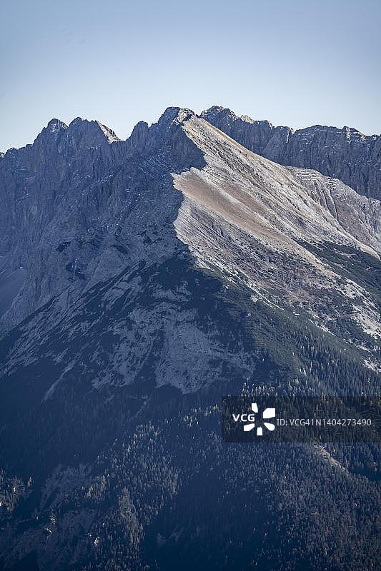奥地利蒂罗尔卡文德尔诺德科特霍赫尔·格莱尔希峰会图片素材