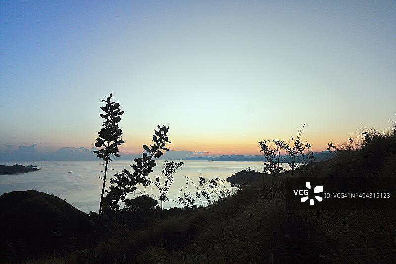 拉布安巴焦的晨光美景图片素材