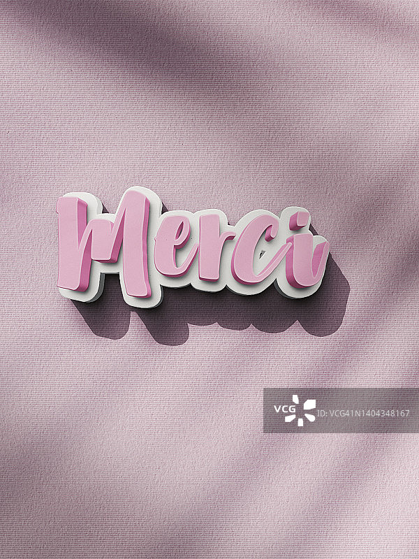 Merci D字母拼写，法语感谢图片素材