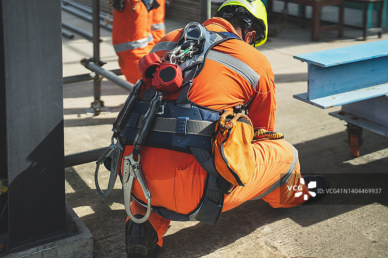 全身安全带图片素材