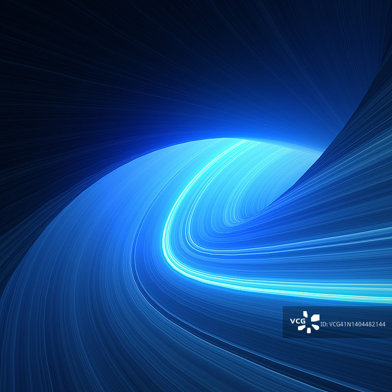 抽象蓝色数字高速光图片素材