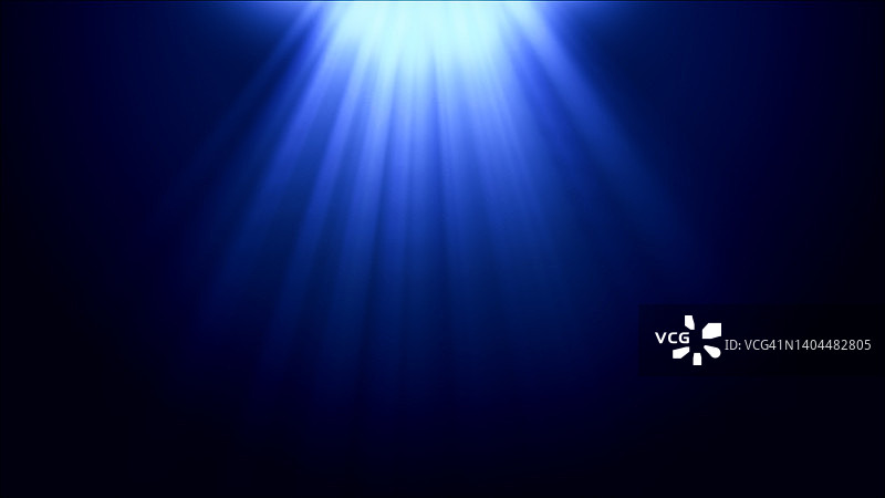 蓝色渐变背景上的光线图片素材