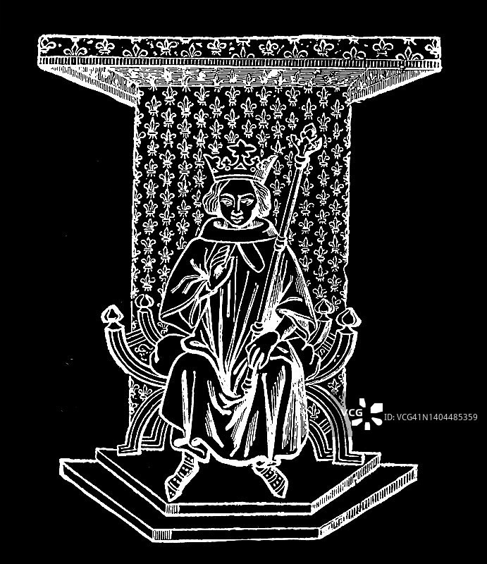 圣路易或路易圣徒（1226年至1270年的法国国王）图片素材