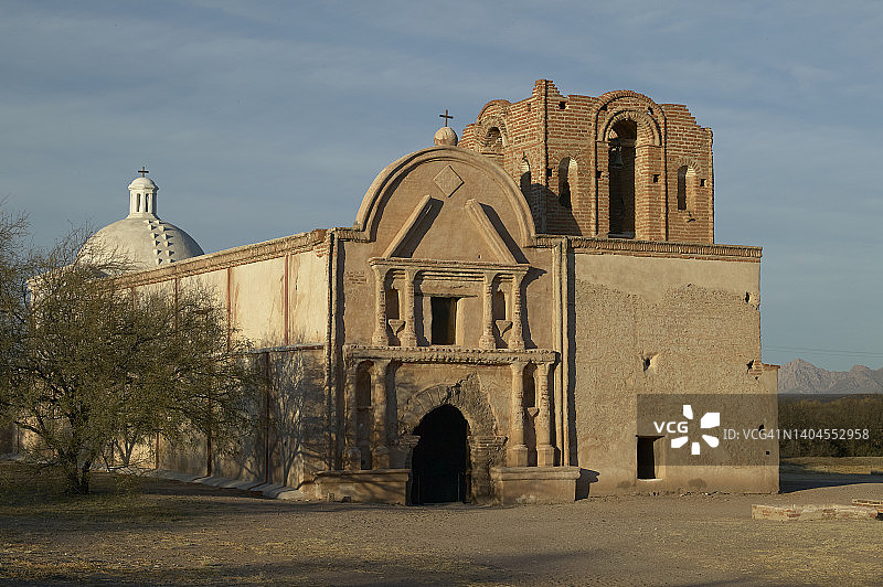 亚利桑那州图马克科里的圣何塞教堂图片素材
