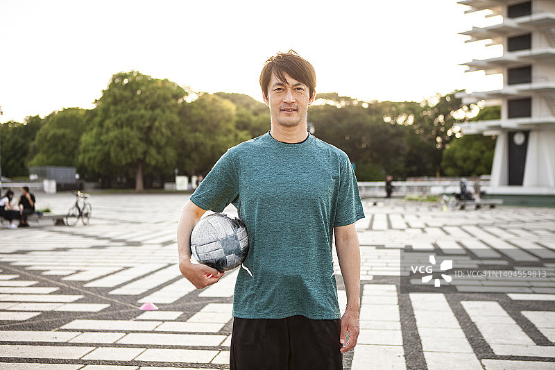 日本男子足球运动员图片素材