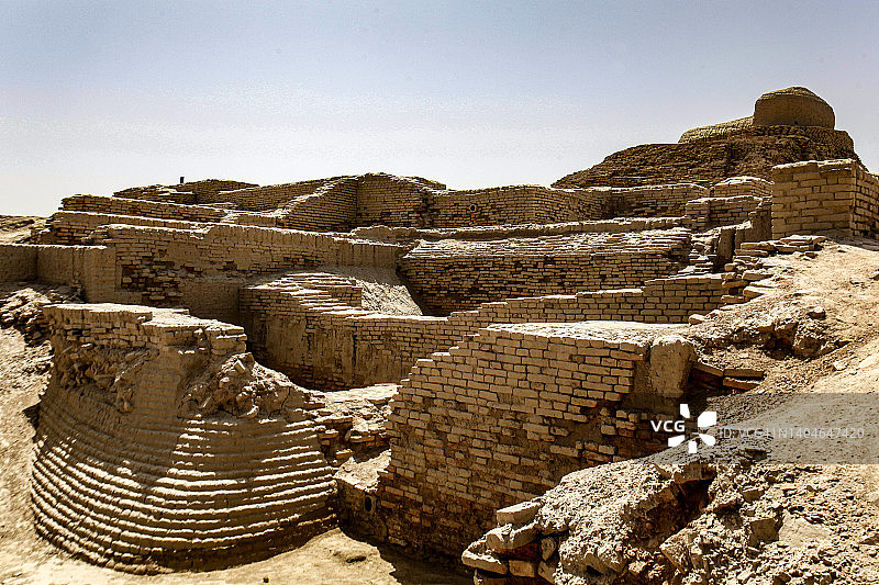 摩亨佐-达罗，信德省，巴基斯坦图片素材