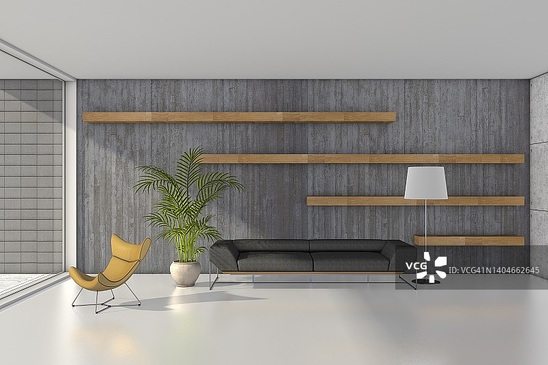 CG合成建筑室内背景图片素材