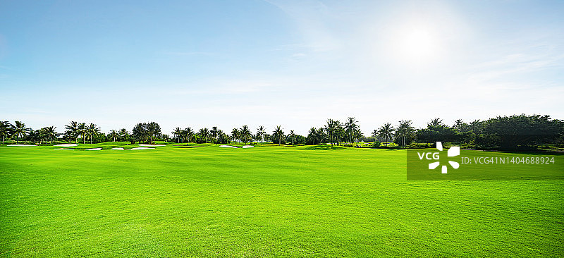 高尔夫球场图片素材
