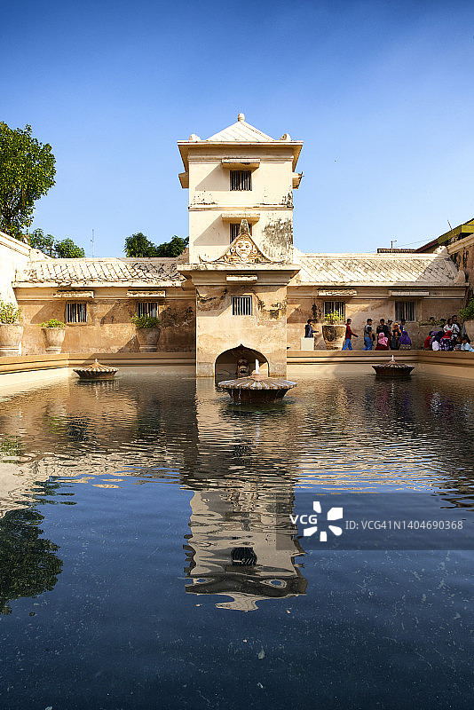 日惹水上城堡（Taman Sari），印度尼西亚图片素材