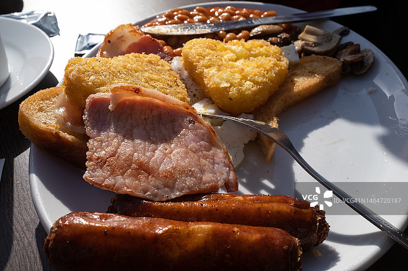 英式早餐全餐图片素材