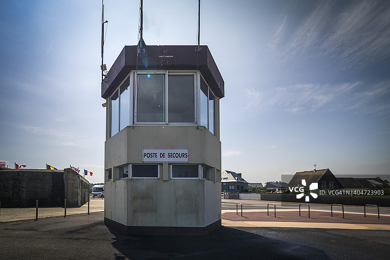 诺曼底登陆金滩旧址图片素材