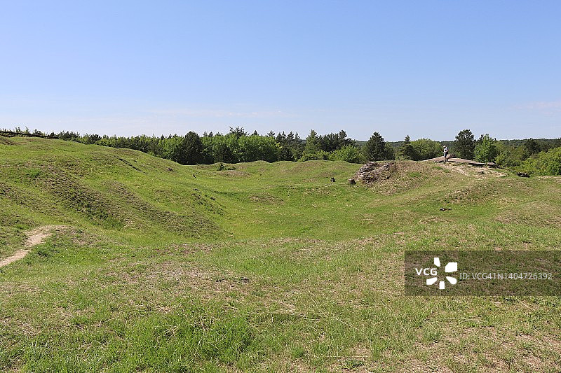 凡尔登—沃克斯要塞战场图片素材