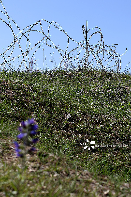 凡尔登—沃克斯要塞战场图片素材