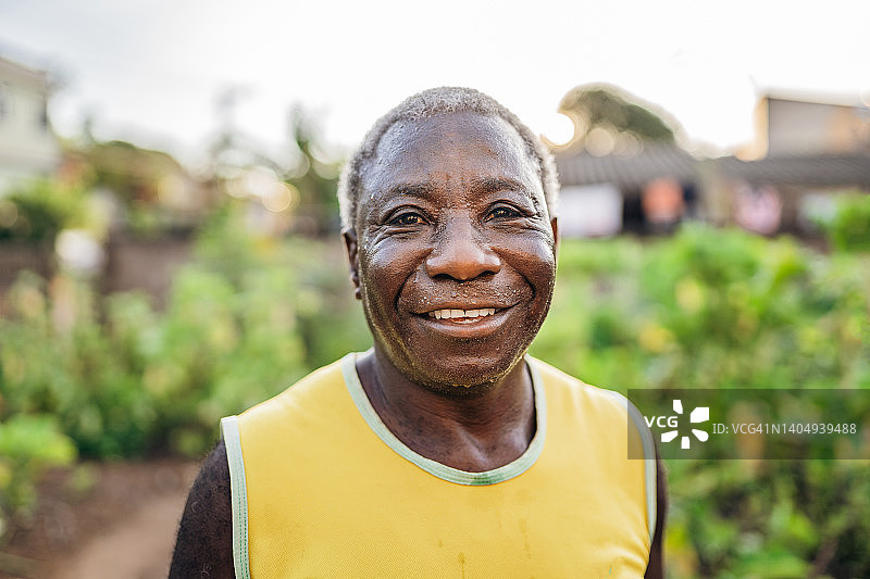 巴西社区农民肖像图片素材