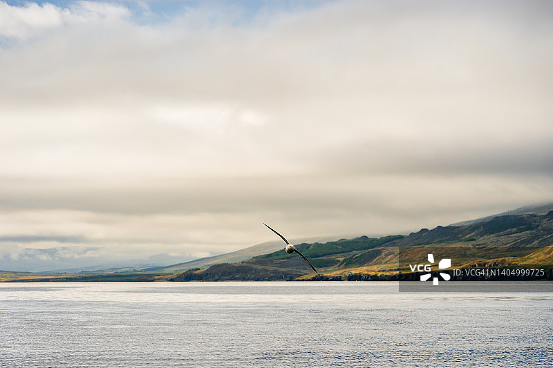 冰岛Eyjafjordur峡湾风光图片素材