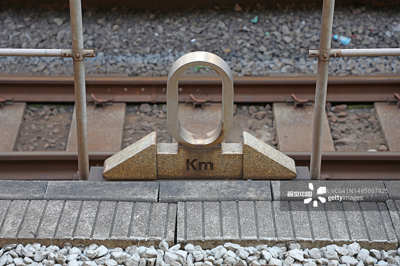 日本的零公里起点图片素材