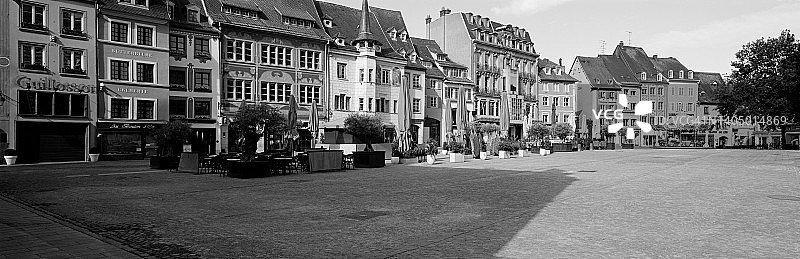 米卢斯留尼汪广场图片素材