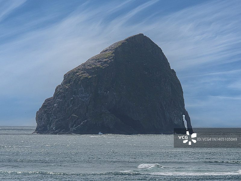 俄勒冈州基万达角海蚀柱图片素材