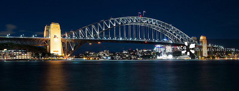 悉尼歌剧院和悉尼海港大桥图片素材