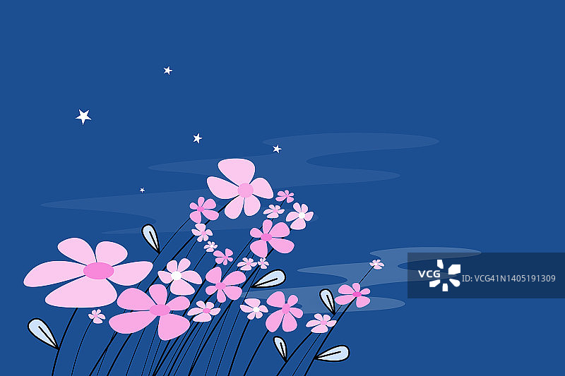 粉红丝带乳腺癌宣传插画概念图片素材