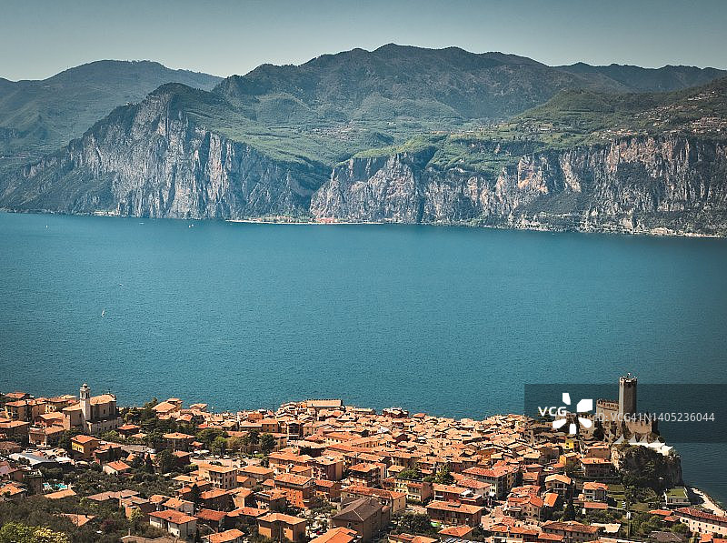 意大利加尔达湖马尔切西内图片素材