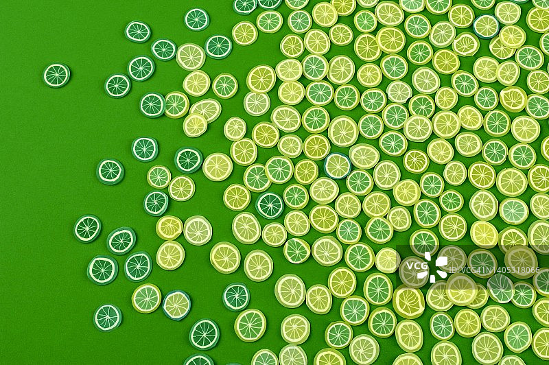 迷你柑橘切片图片素材