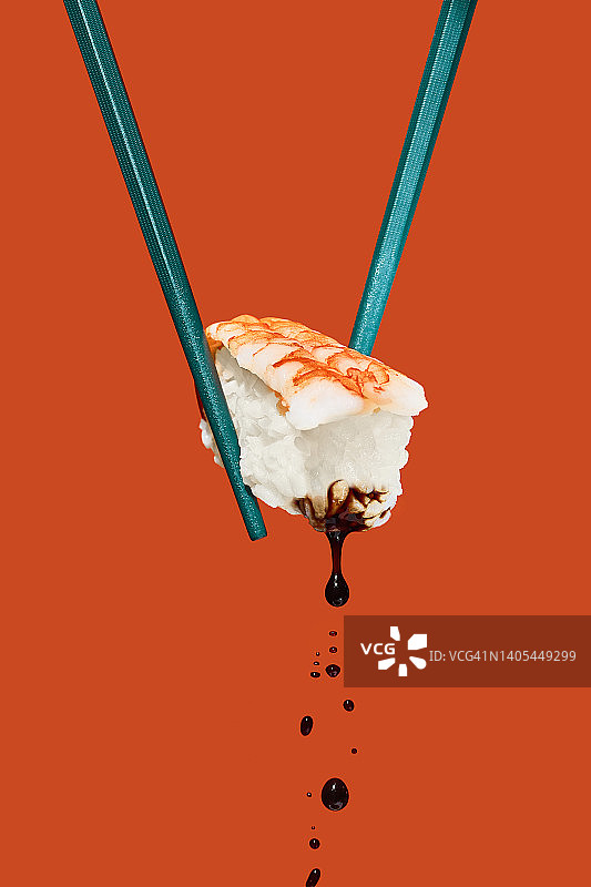 国王虾寿司图片素材