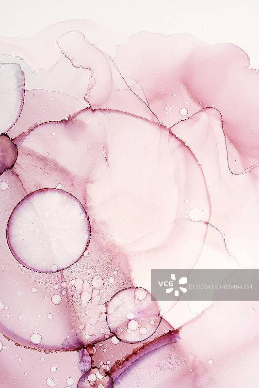 水彩墨水画风格彩色图案图片素材