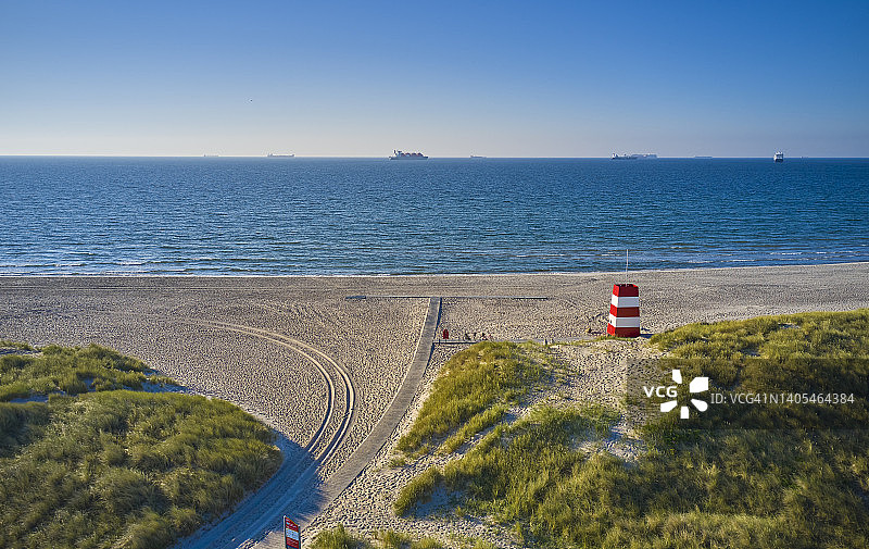 斯卡根海滩图片素材