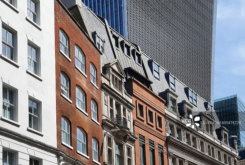 伦敦市中心伊斯特奇普街图片素材