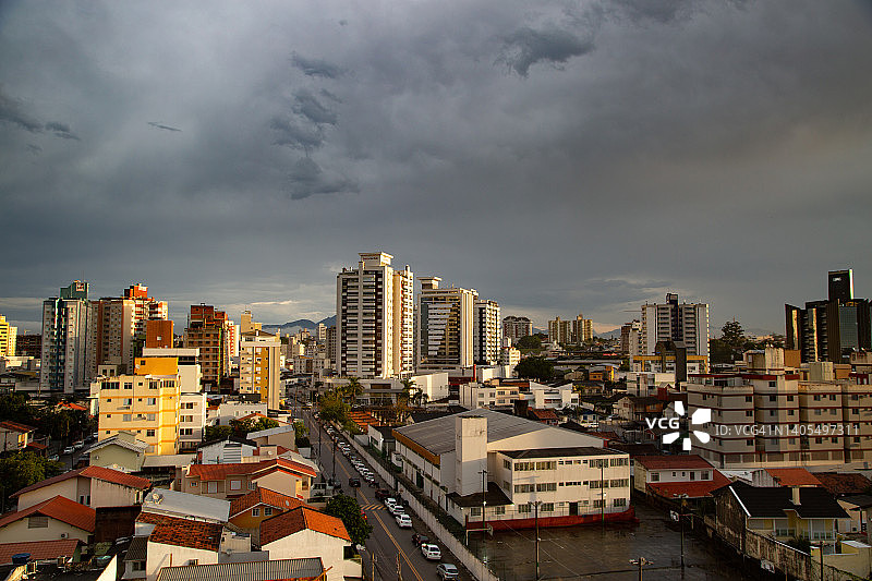 弗洛里亚诺波利斯房屋和住宅楼景色图片素材