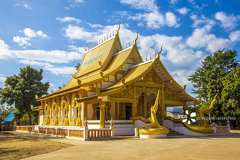 泰国Champa Khao寺庙（四分之三视角）图片素材