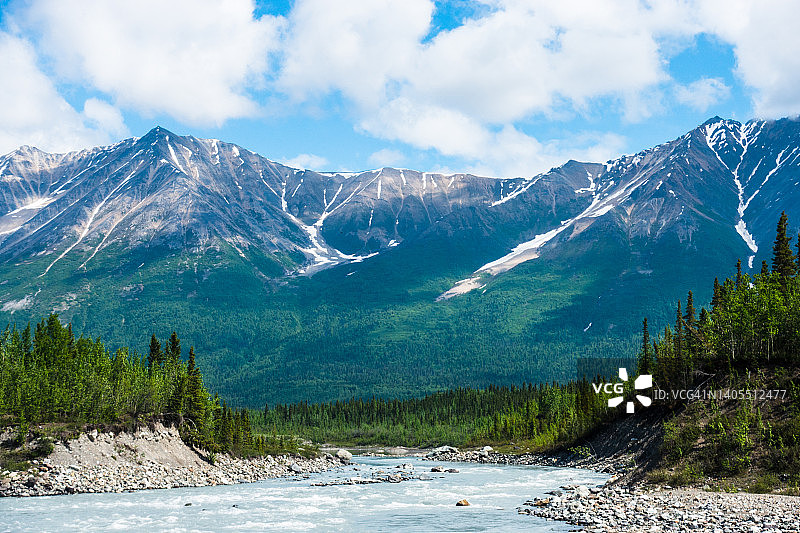 兰格尔-圣伊莱亚斯国家公园风光图片素材