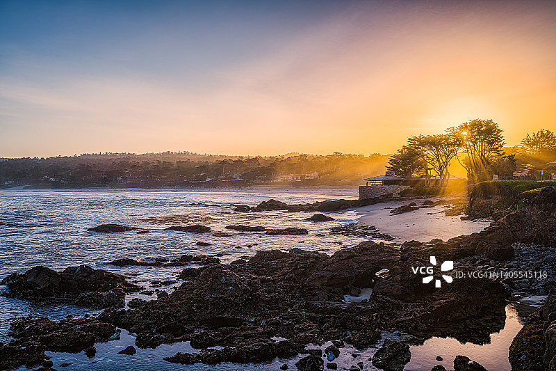 卡梅尔的阳光图片素材