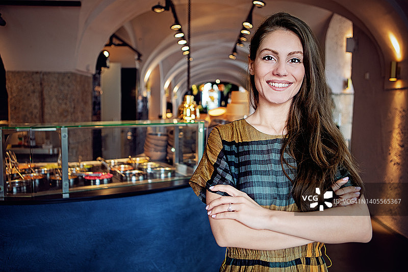 餐厅经理/店主的肖像图片素材