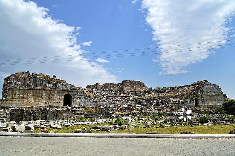 迪迪姆的米利都古城图片素材