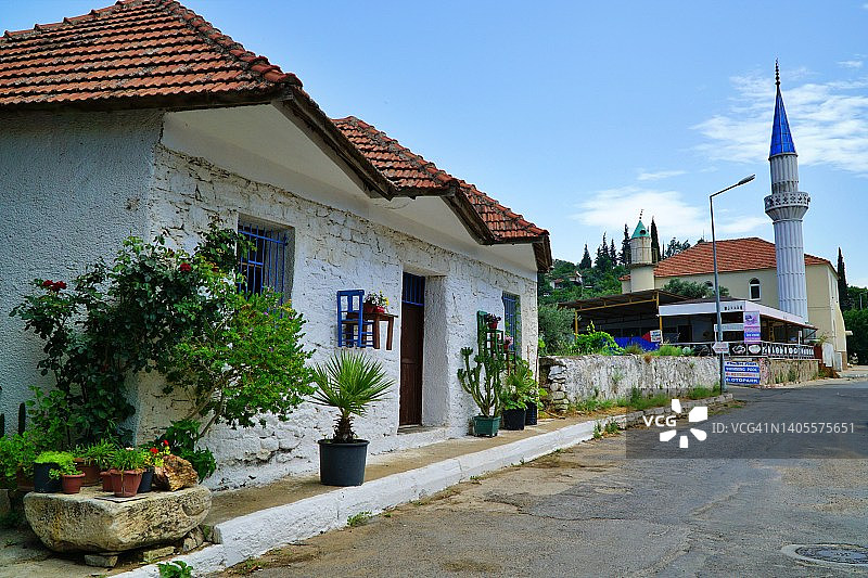 索克地区的普里埃内村图片素材