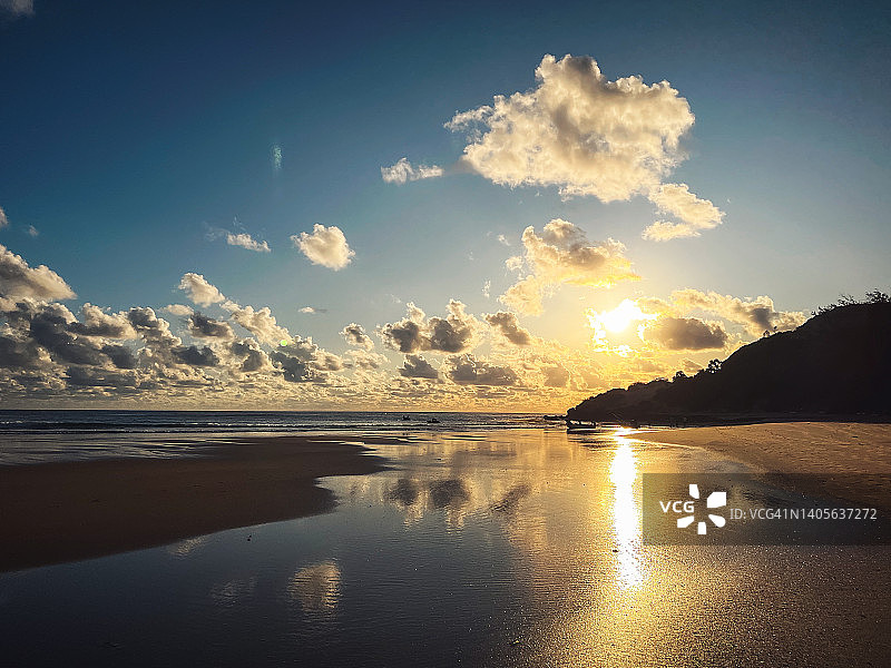 莫桑比克托福海滩移动设备照片图片素材