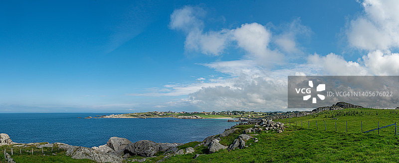 挪威桑德维风光图片素材