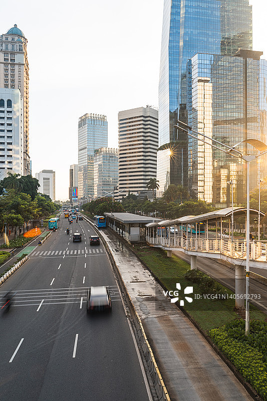 雅加达城市风光图片素材