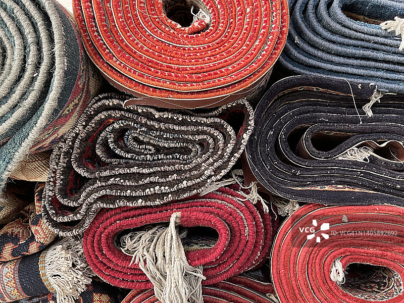 精美的伊朗地毯图片素材