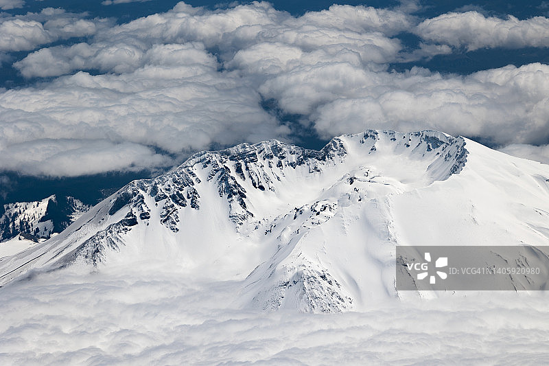 圣海伦斯火山图片素材