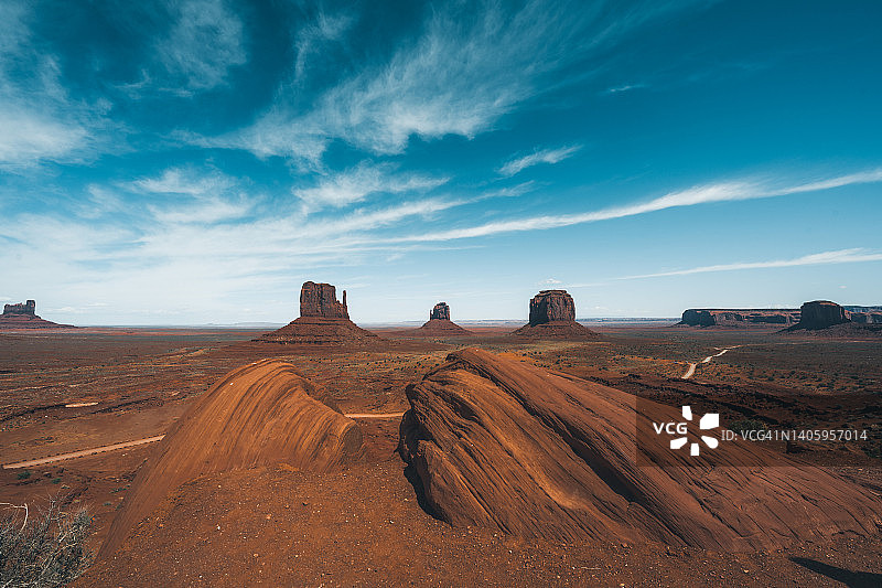 纪念碑谷图片素材