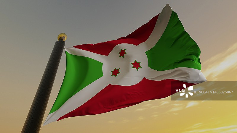 布隆迪国旗图片素材