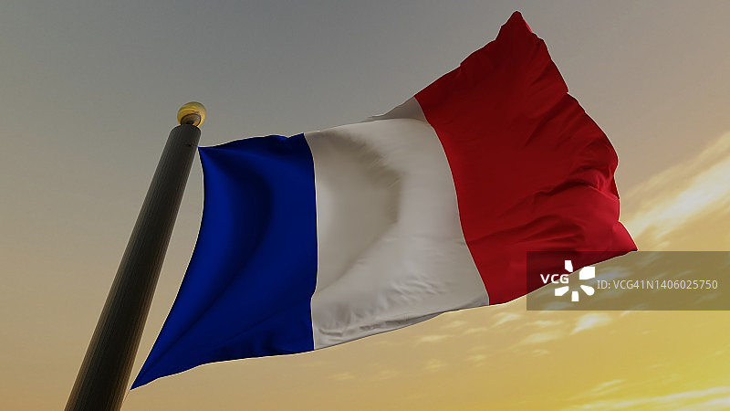 法国的国旗图片素材