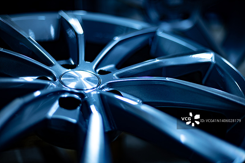 合金轮毂汽车改装概念图片素材