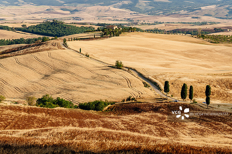 托斯卡纳夏季风光图片素材