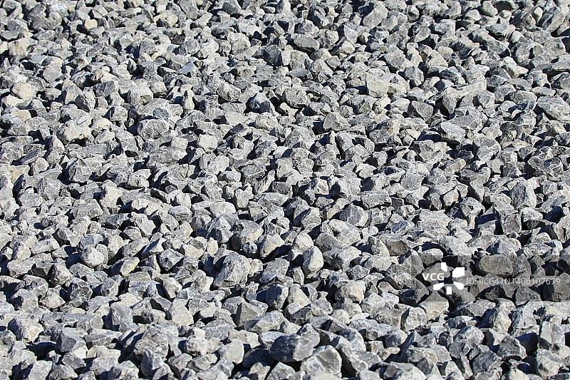 碎石灰石砾石图片素材