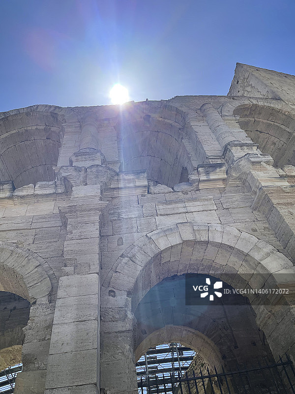 法国阿尔勒罗马竞技场图片素材