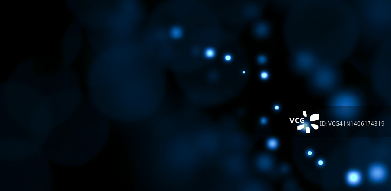 带有复制空间的蓝色模糊灯光图片素材